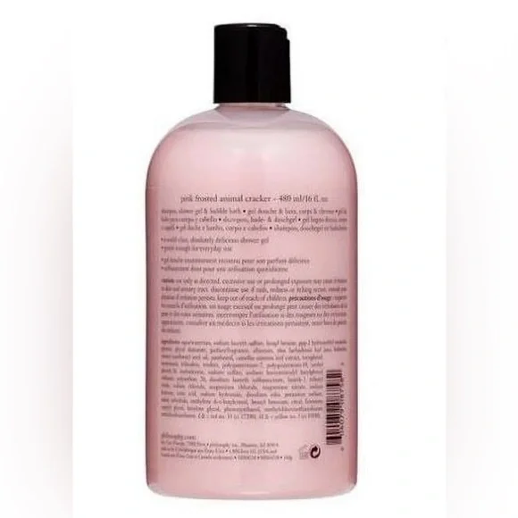 Philosophy Pink Frosted Animal Cracker Bath and Shower Gel - Picture 2 of 5
